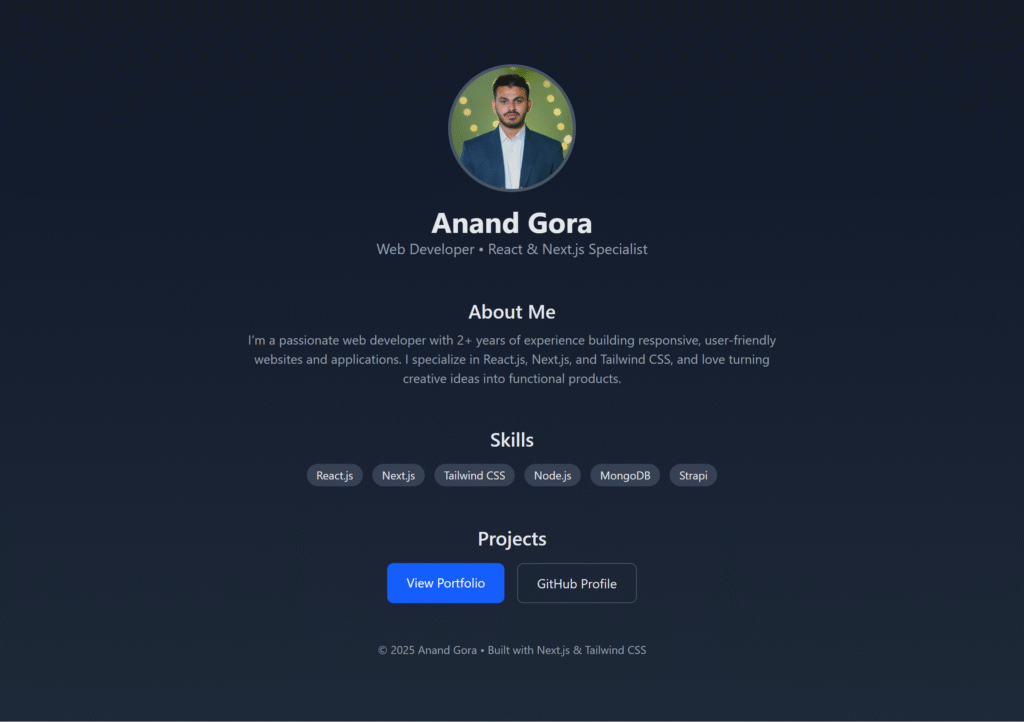 Portfolio-Page Portfolio Page Result