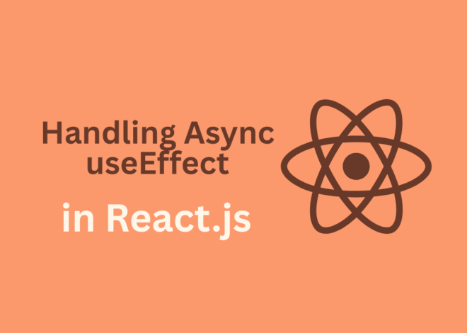 Day 17 – Handling Async useEffect, Loading and Error States in React